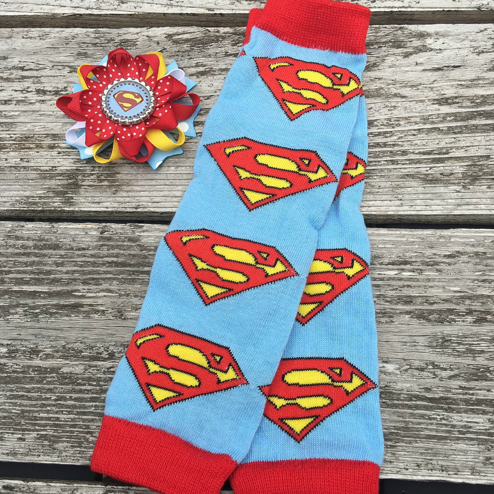 NEW Spider Man Leg Warmer Set Girls CUTE!